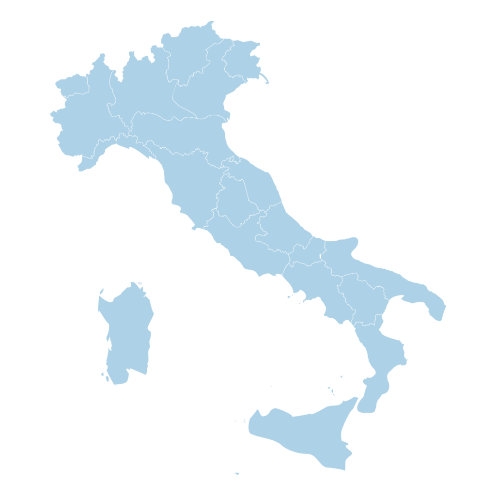 Mappa dell'italia