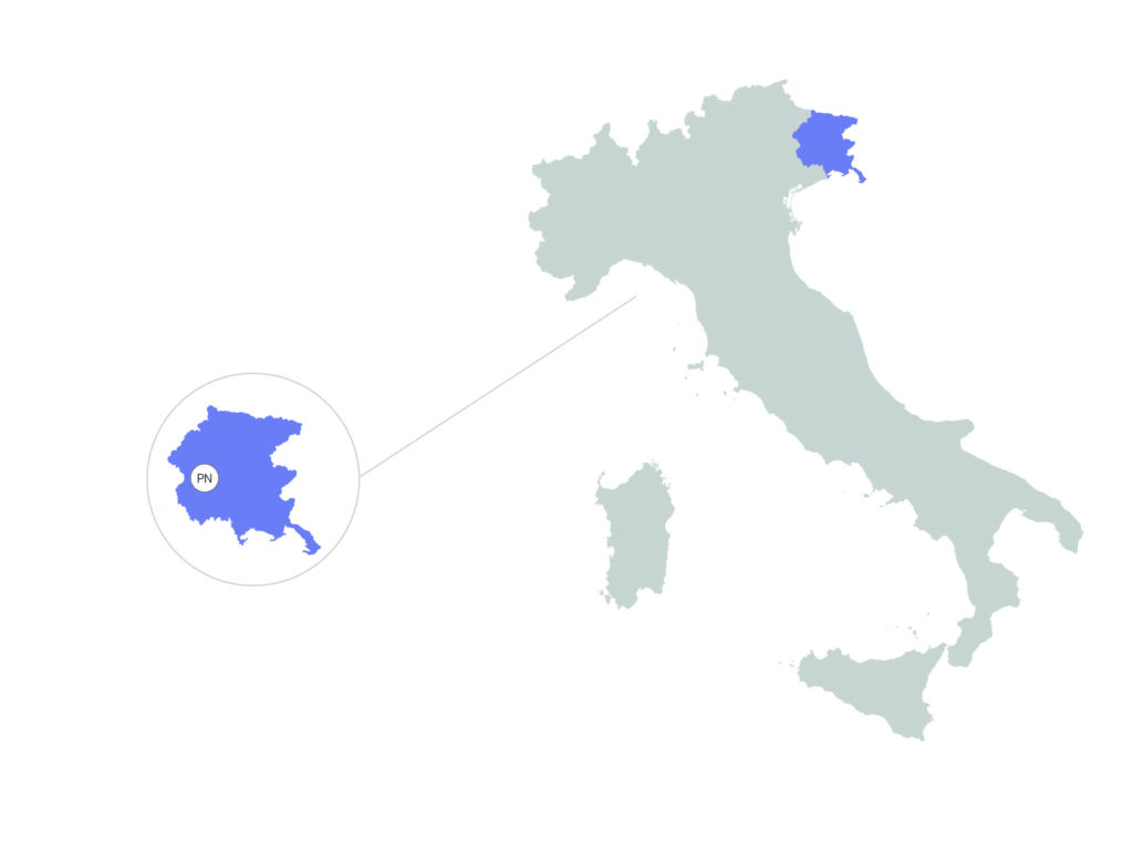 Cartina Soci Pordenone