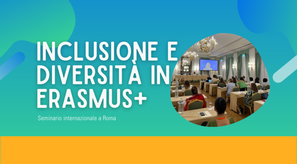 banner inclusione e diversità in Erasmus+